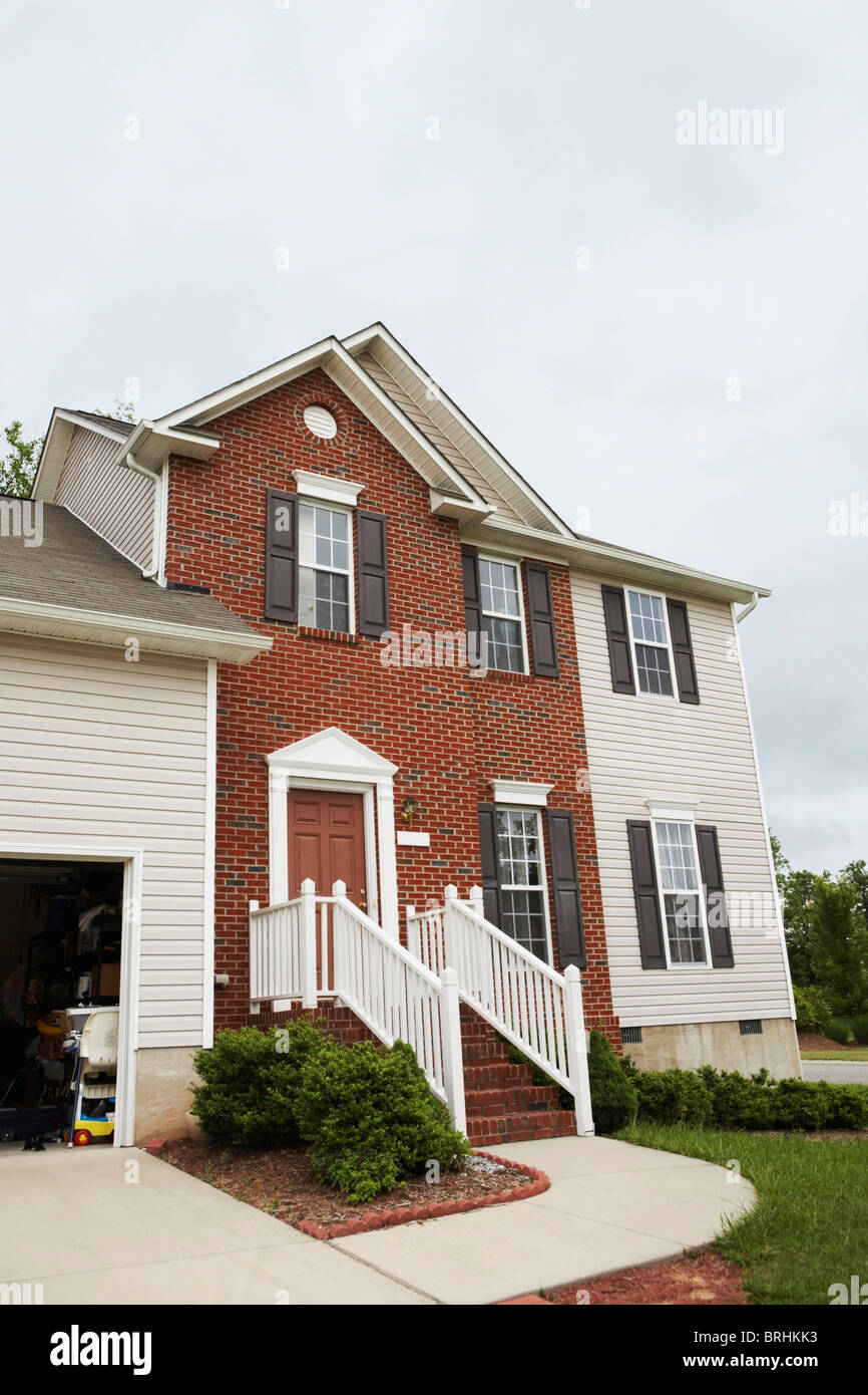 Exterior of House Stock Photo - Alamy