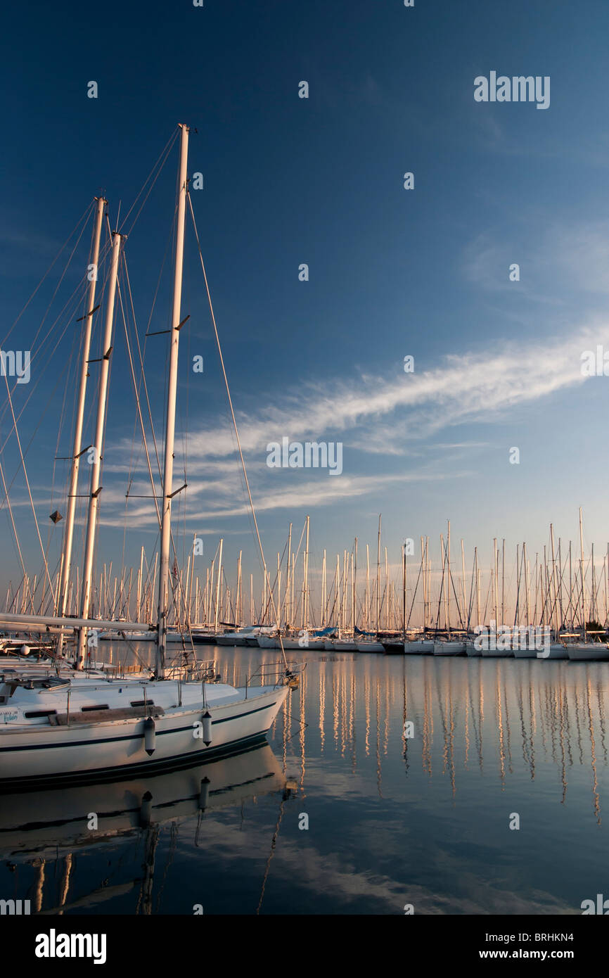 Alimos marina in Athens Stock Photo - Alamy