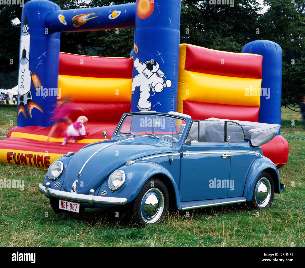 1960 Volkswagen Beetle, 1192cc cabriolet Stock Photo