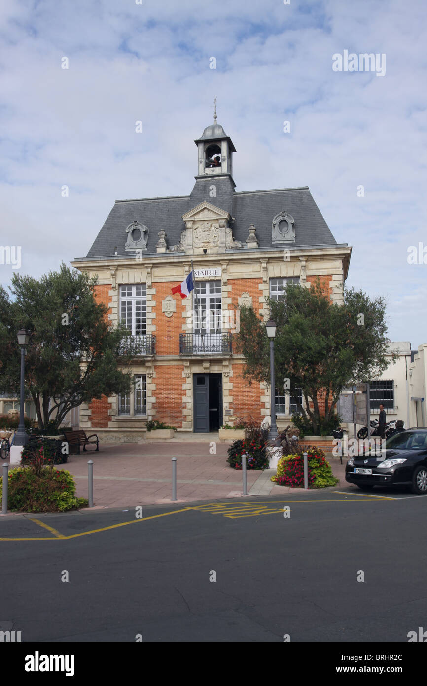 Fouras Mairie French town hall France September 2010 Stock Photo Alamy