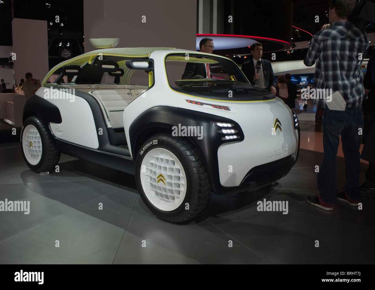 France, Paris Car Show, Citroen Lacoste Electric Car, Cars Photo - Alamy