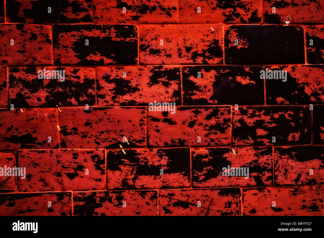 texture of a old brick wall close up Stock Photo - Alamy