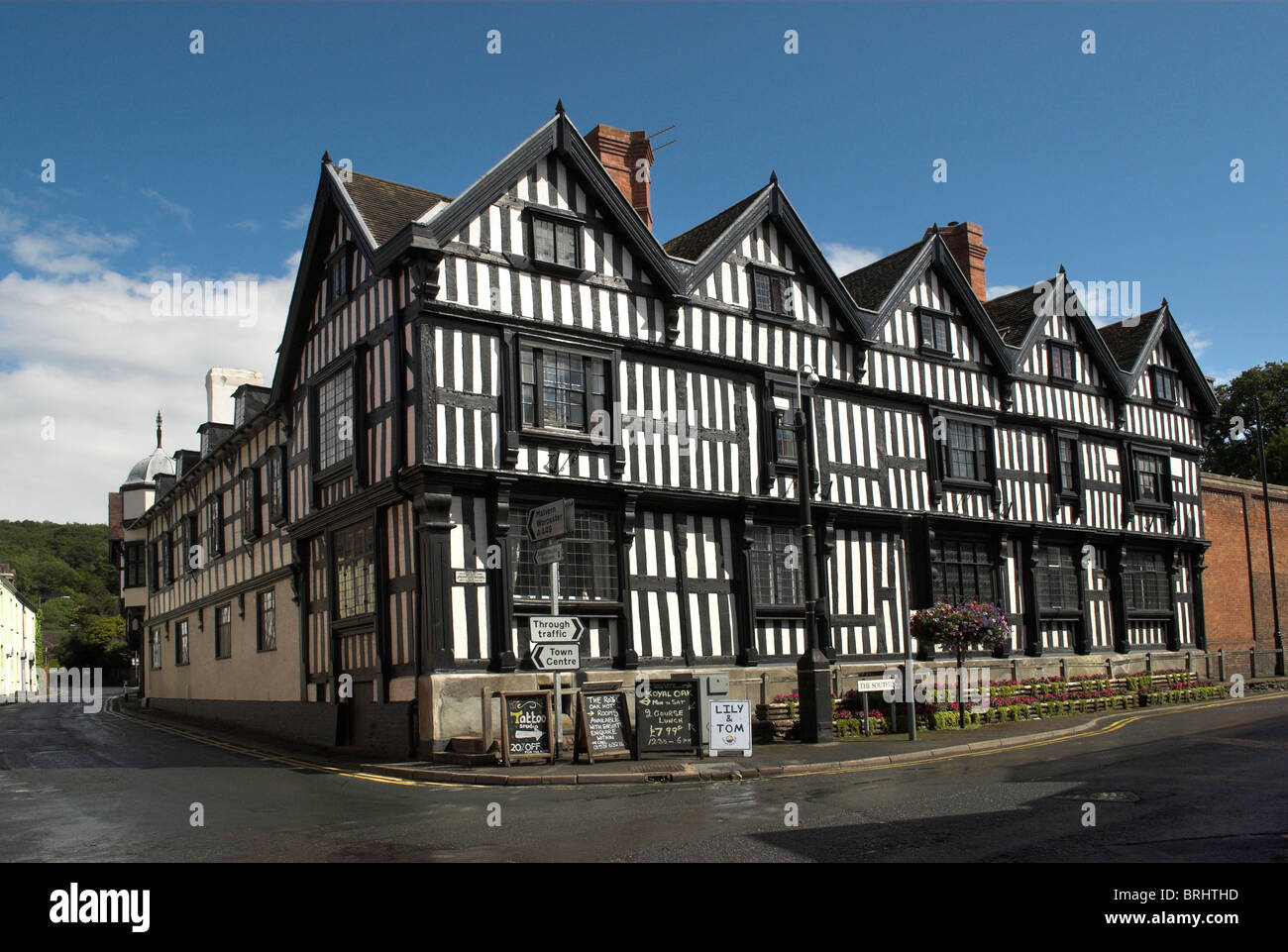 Timber framed building on the Southend road, Ledbury, Herefordshire