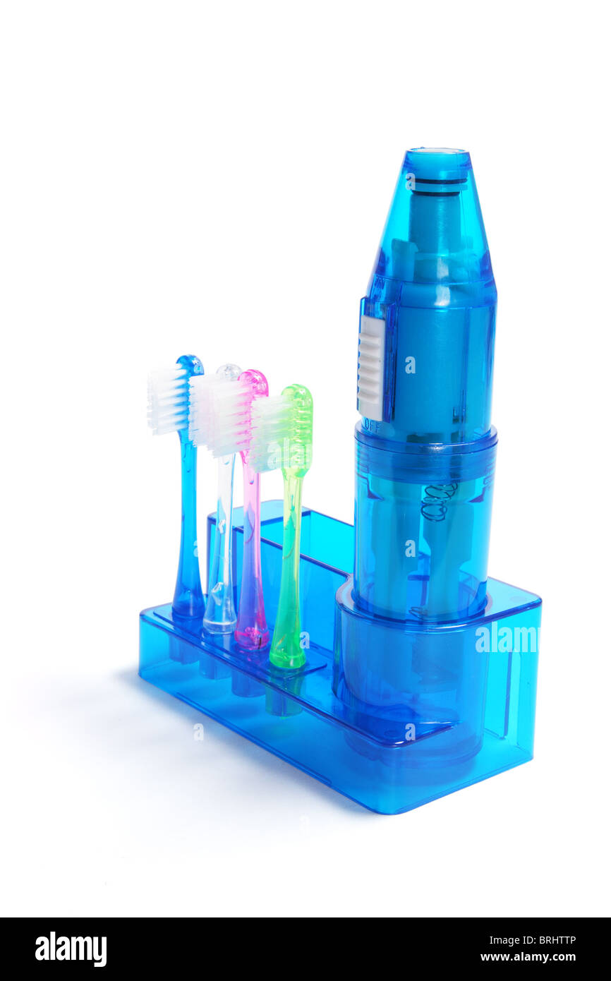 Electric Toothbrushes Stock Photo