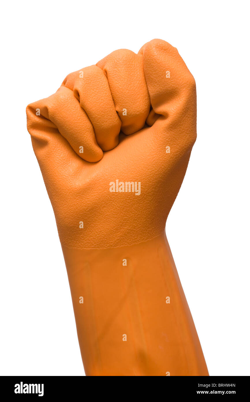 Glove fist hi-res stock photography and images - Alamy