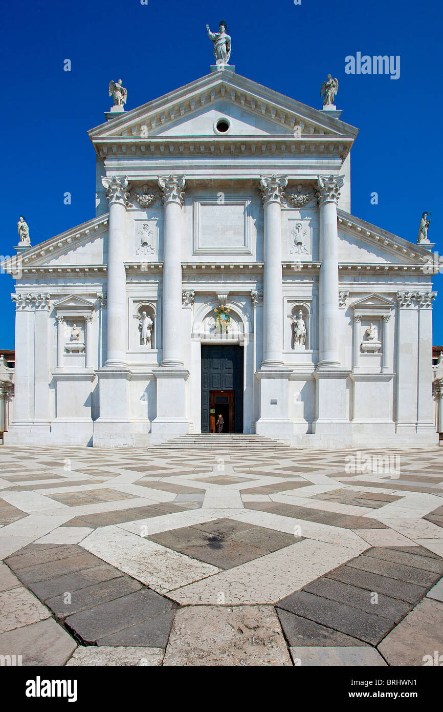 Europe, Italy, Venezia, Venice, Listed as World Heritage by UNESCO, San Giorgio Maggiore Church Stock Photo
