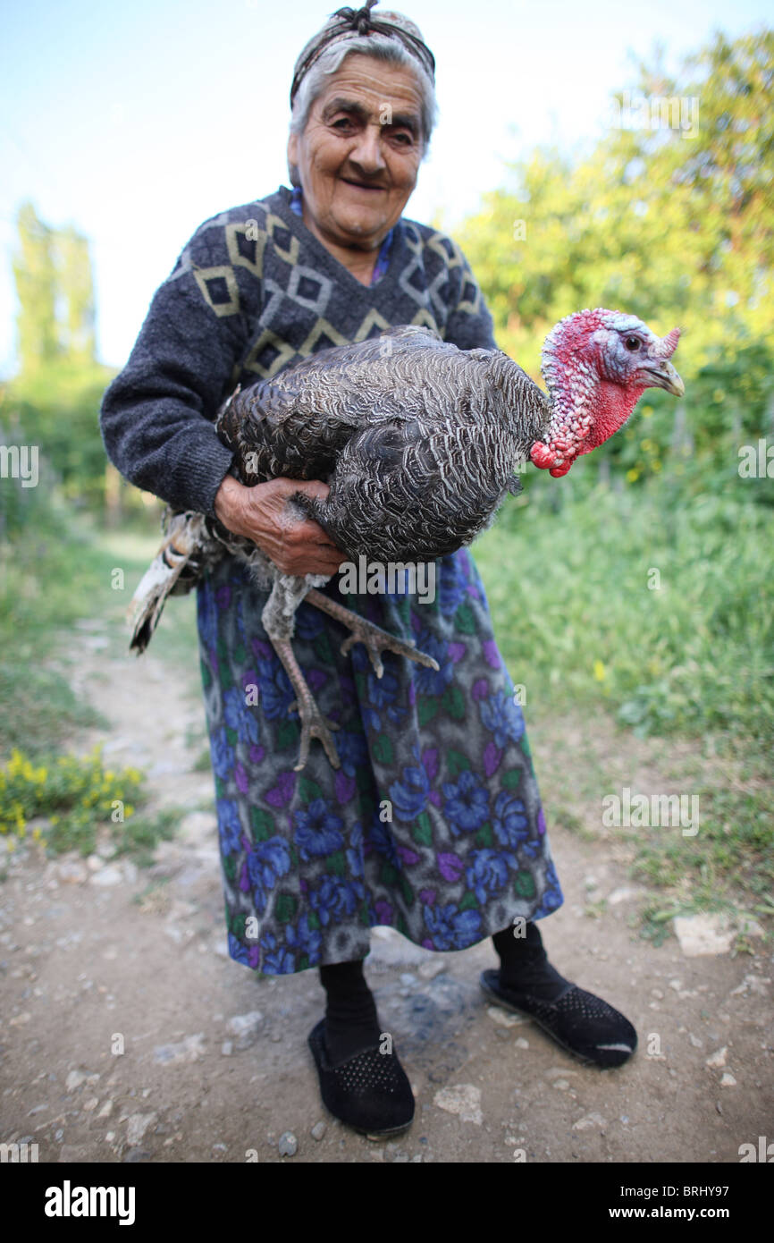 Armenia, 20100628, Armenierin, © Gerhard Leber Stock Photo