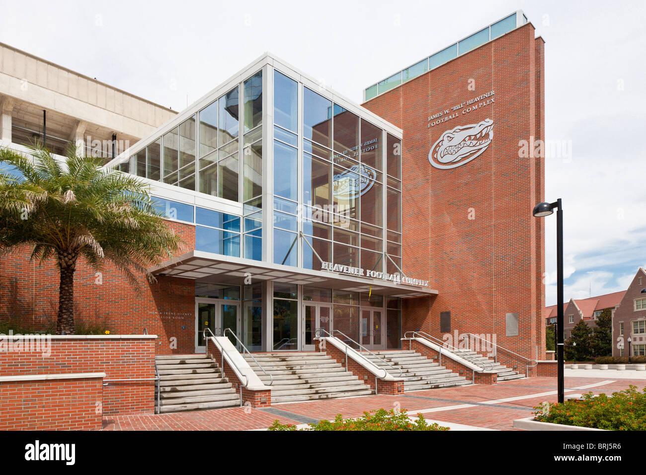 James W. Bill Heavener Football Complex on the University of Florida campus which is the home of the Florida Gators Stock Photo