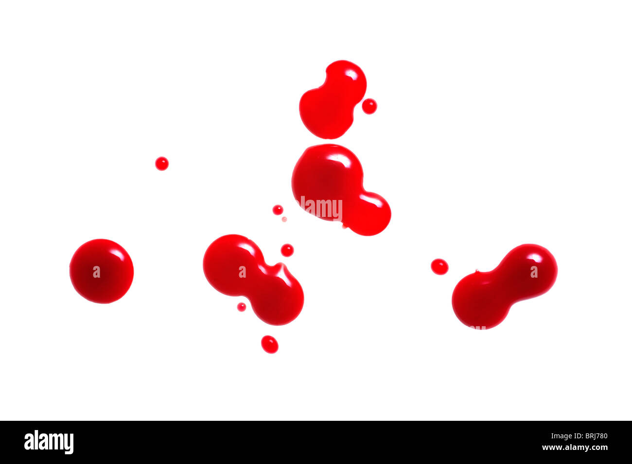 Drop of blood Cut Out Stock Images Pictures Alamy