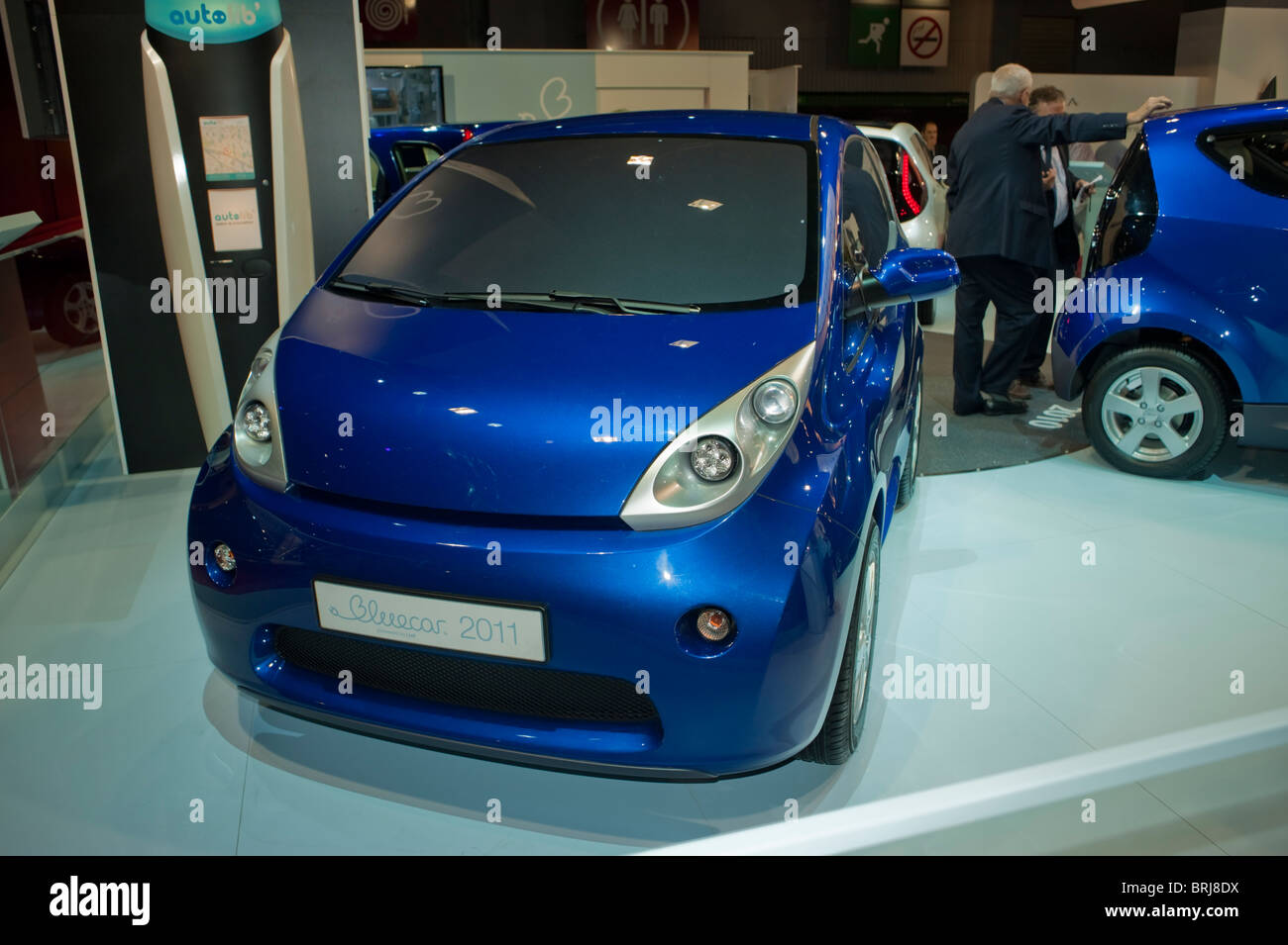 Paris, France, SelfService Electric Car Sharing Scheme, Bolloré