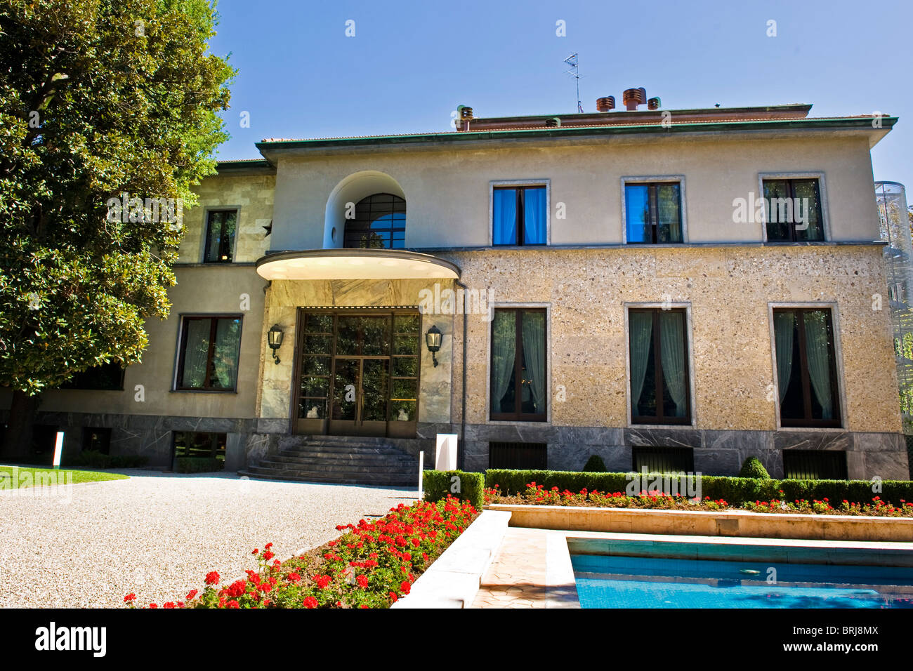 Villa Necchi, Necchi house, Milan, Italy Stock Photo Alamy