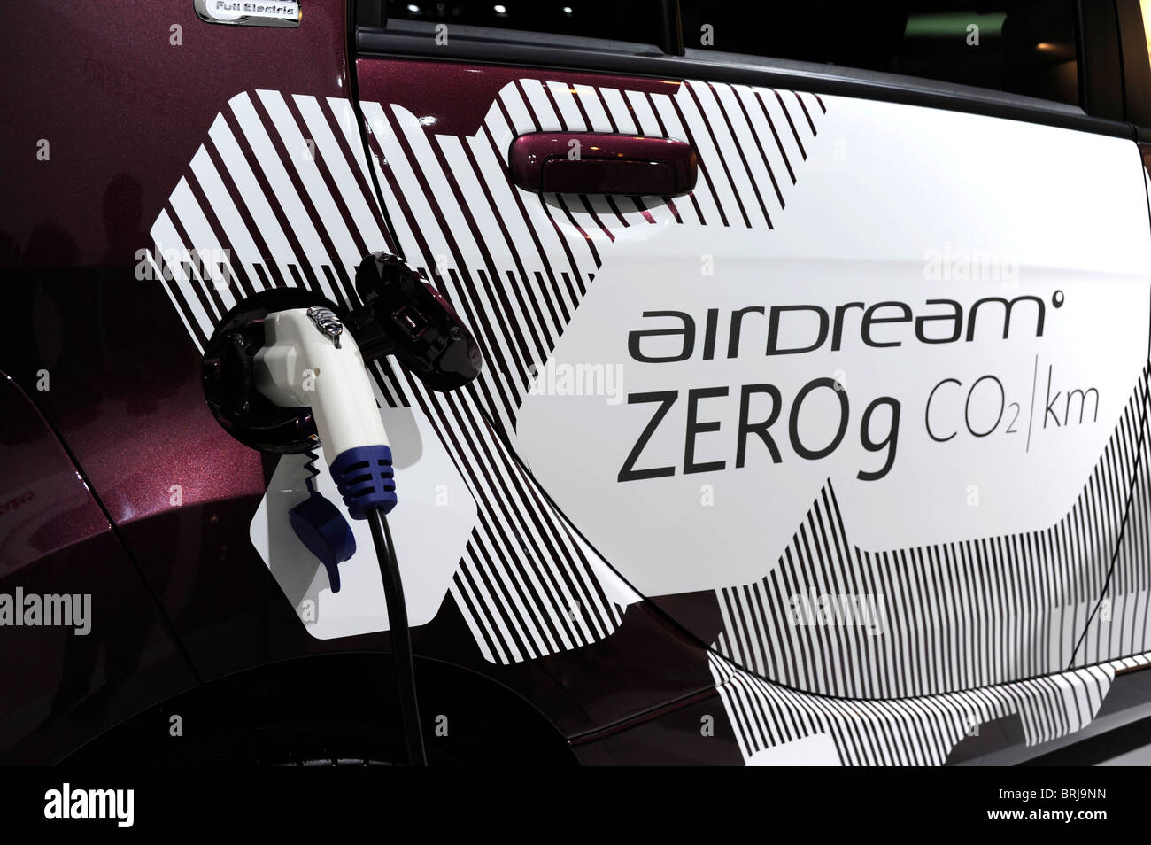 Citroen C-Zero,Electric car, zero emission, Paris Motor Show, France Stock Photo