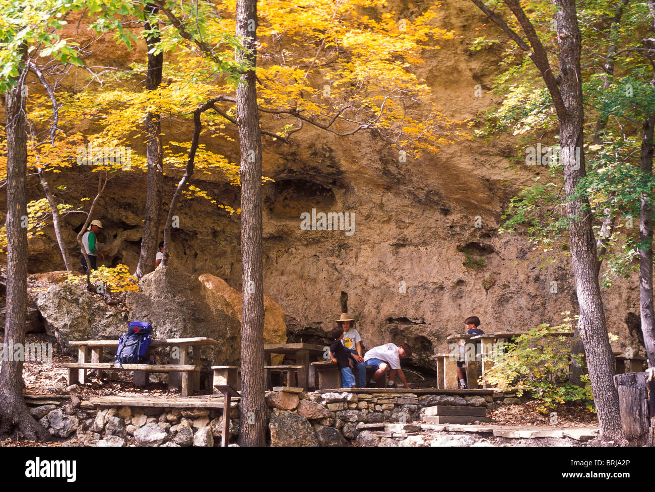 Grotto picnic area hi-res stock photography and images - Alamy