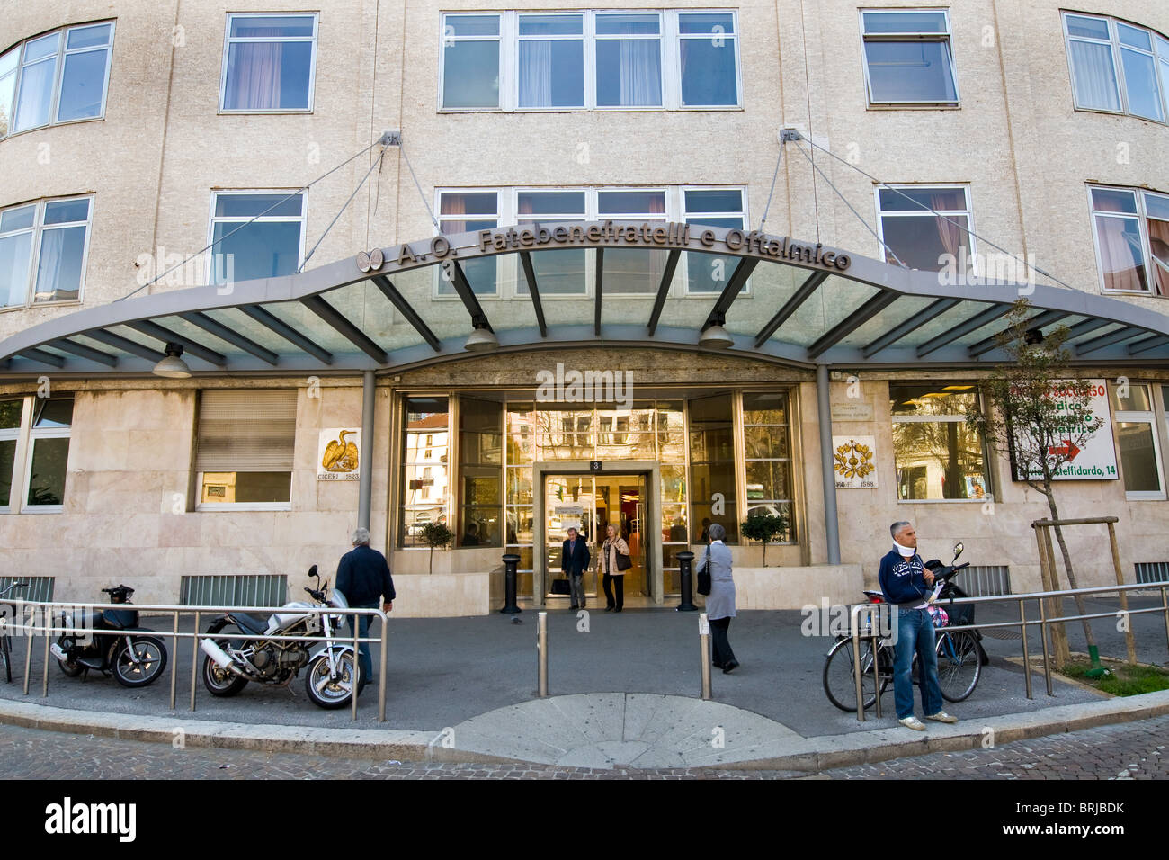 Fatebenefratelli hospital, Milan, Italy Stock Photo Alamy