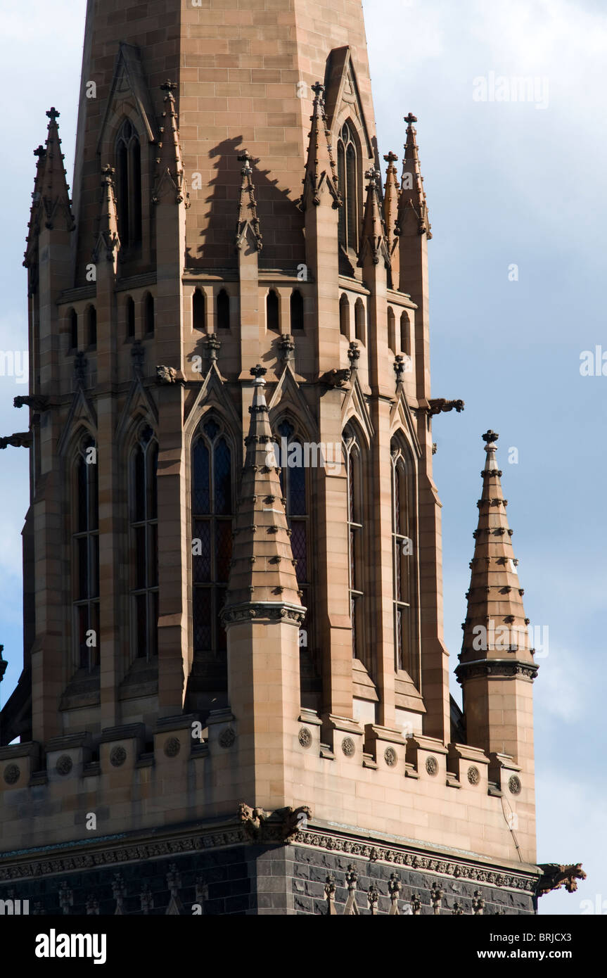 St. Patrick's Cathedral, East Melbourne, Victoria, Australia Stock Photo