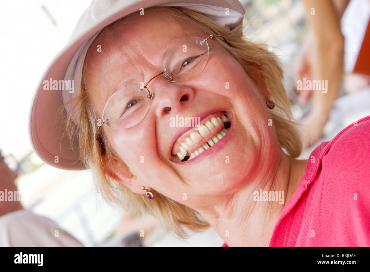Happy mature woman hi-res stock photography and images - Alamy