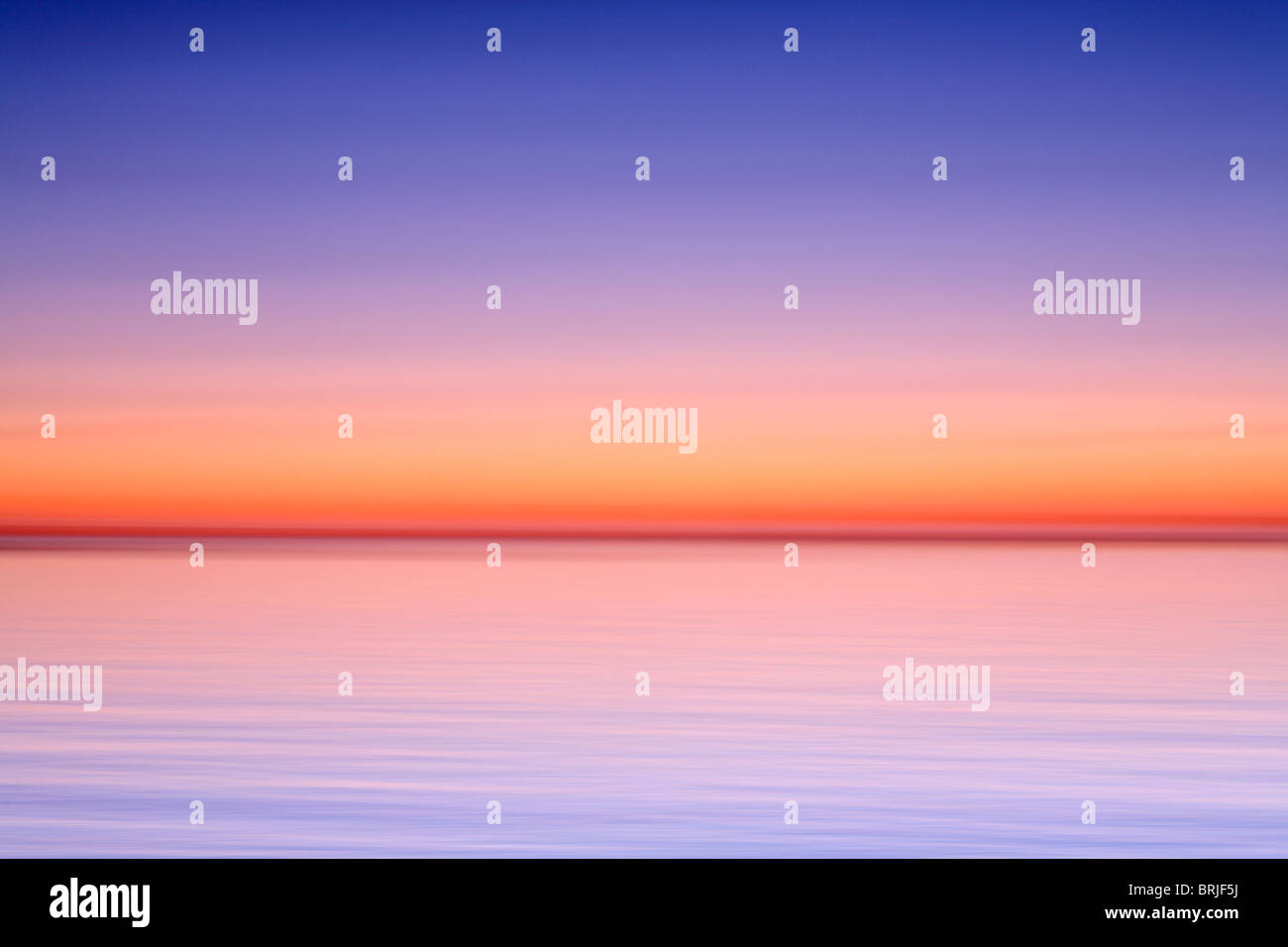Impressions of twilight color on Lake Michigan Stock Photo Alamy