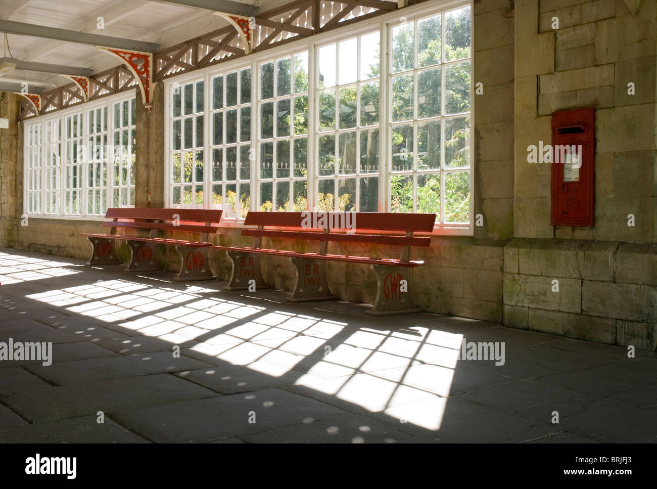 Kemble railway station, Cotswolds Stock Photo