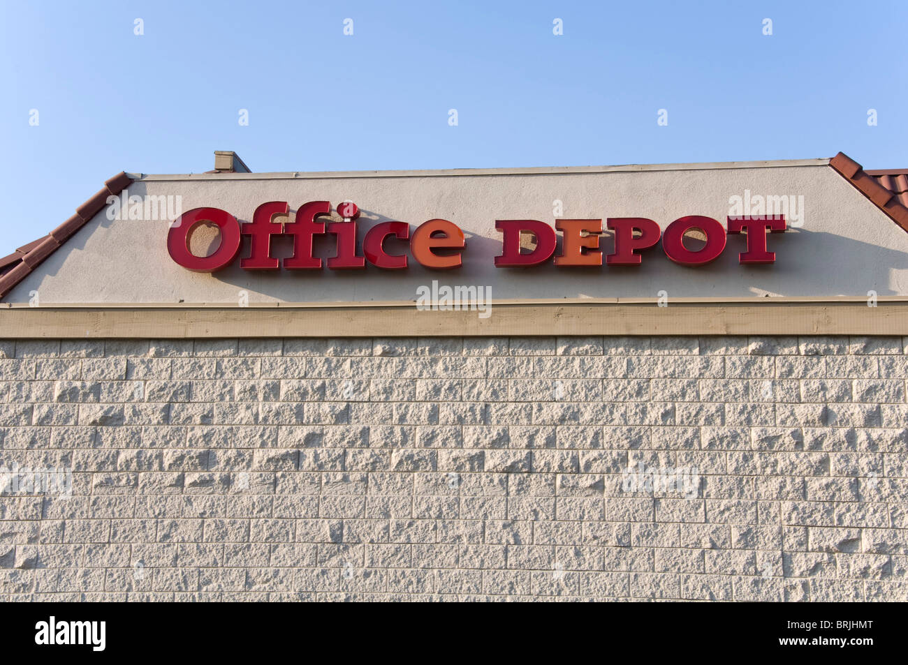 Office Depot Store Stock Photo Alamy