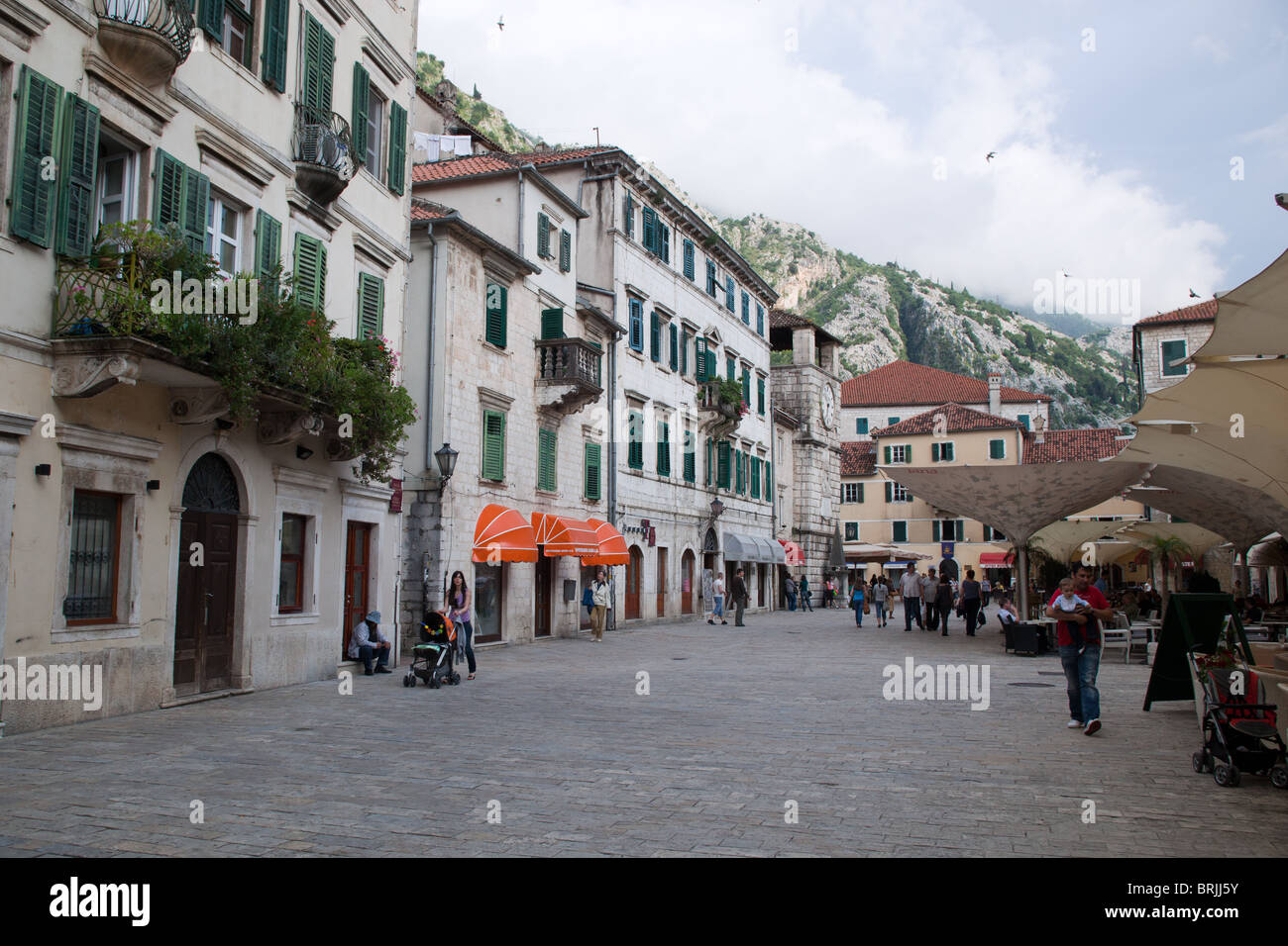 Old city of Kotor, Montenegro Stock Photo