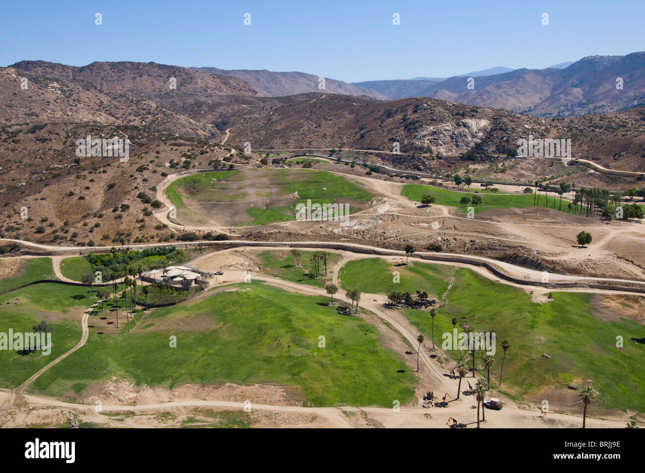 Aerial view of mountains Stock Photo - Alamy