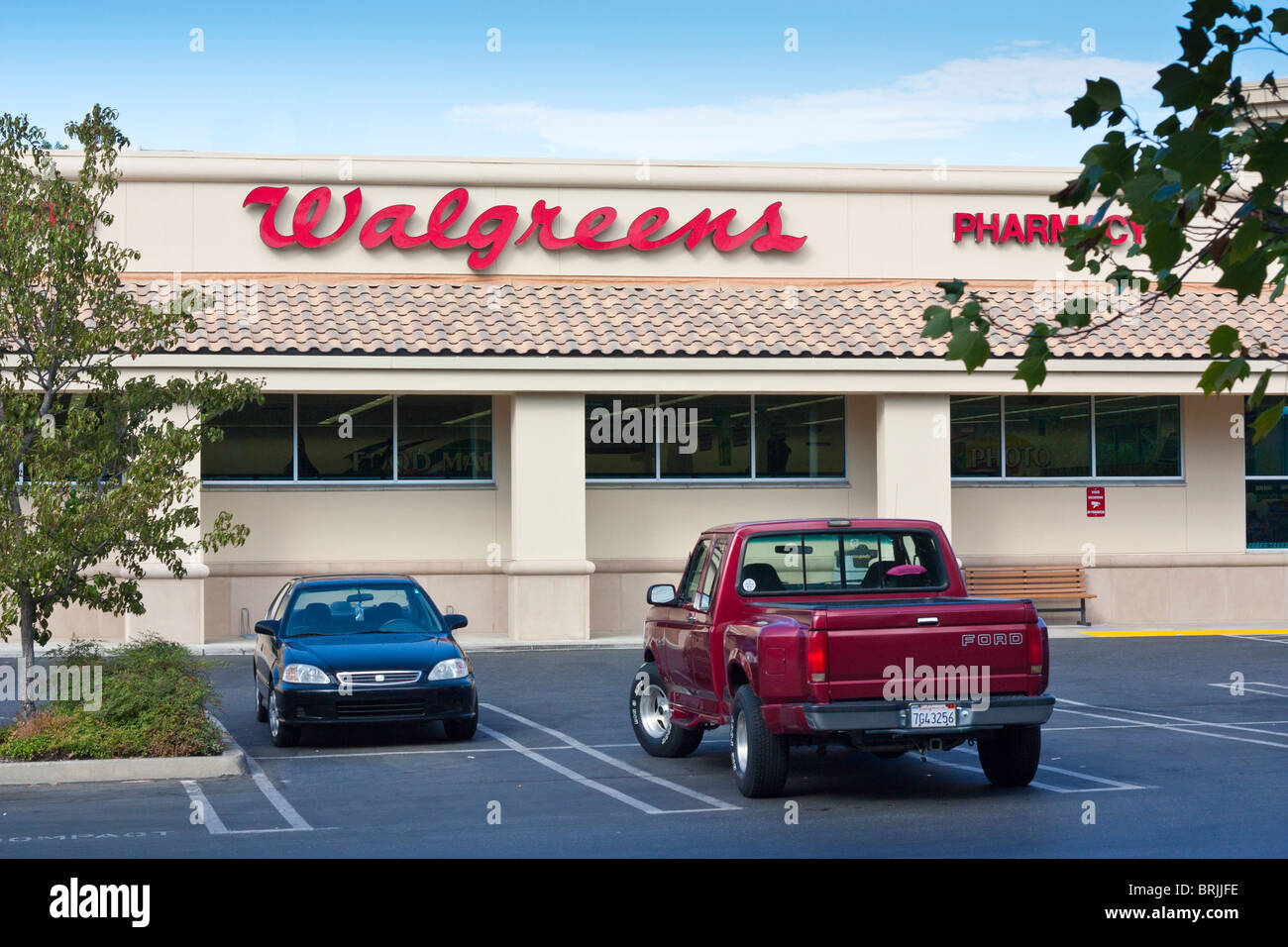 A Walgreen's store in Modesto California Stock Photo