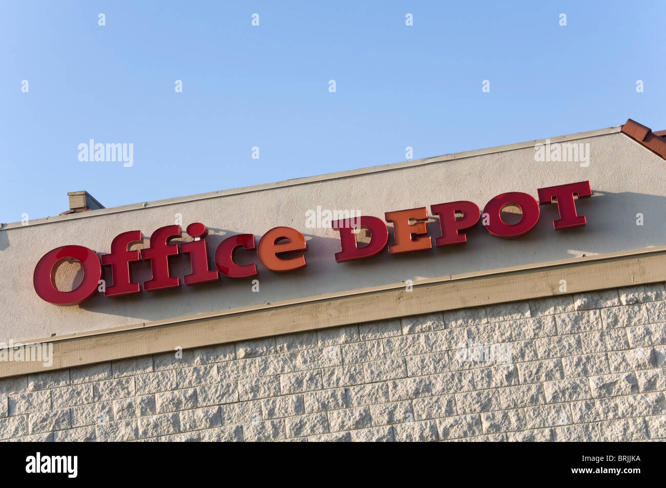 Office Depot Store Stock Photo Alamy