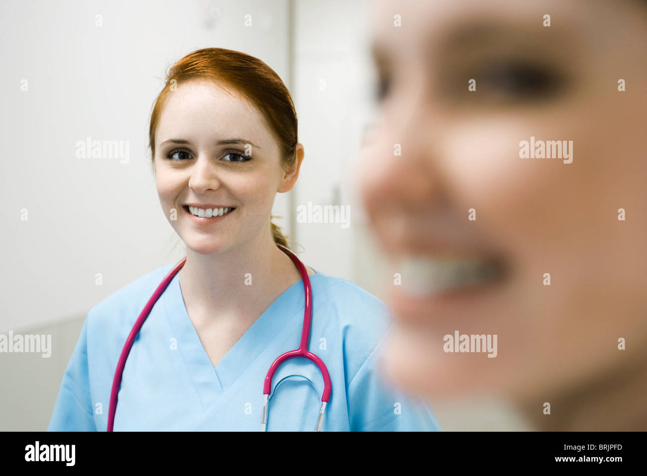 Nurse, portrait Stock Photo