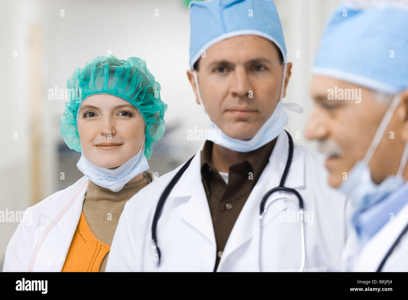 Healthcare workers, portrait Stock Photo
