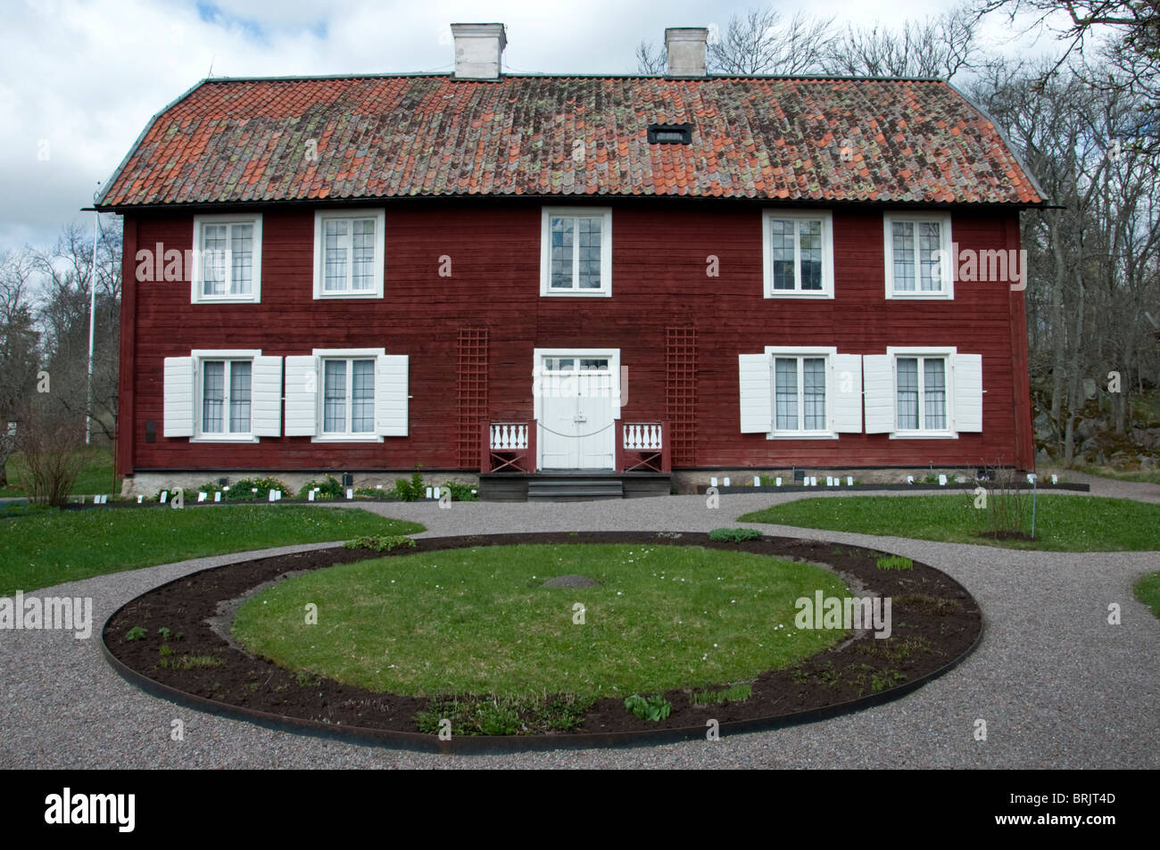 House of Carl Linnaeus, Uppsala, Sweden Stock Photo Alamy