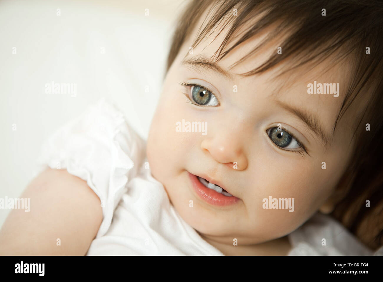 Baby girl, portrait Stock Photo