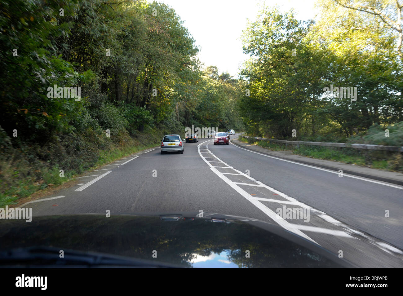 The A3 Trunk Road By The Devil s Punchbowl At Hindhead In Surrey the-a3-trunk-road-by-the-devil-s-punchbowl-at-hindhead-in-surrey