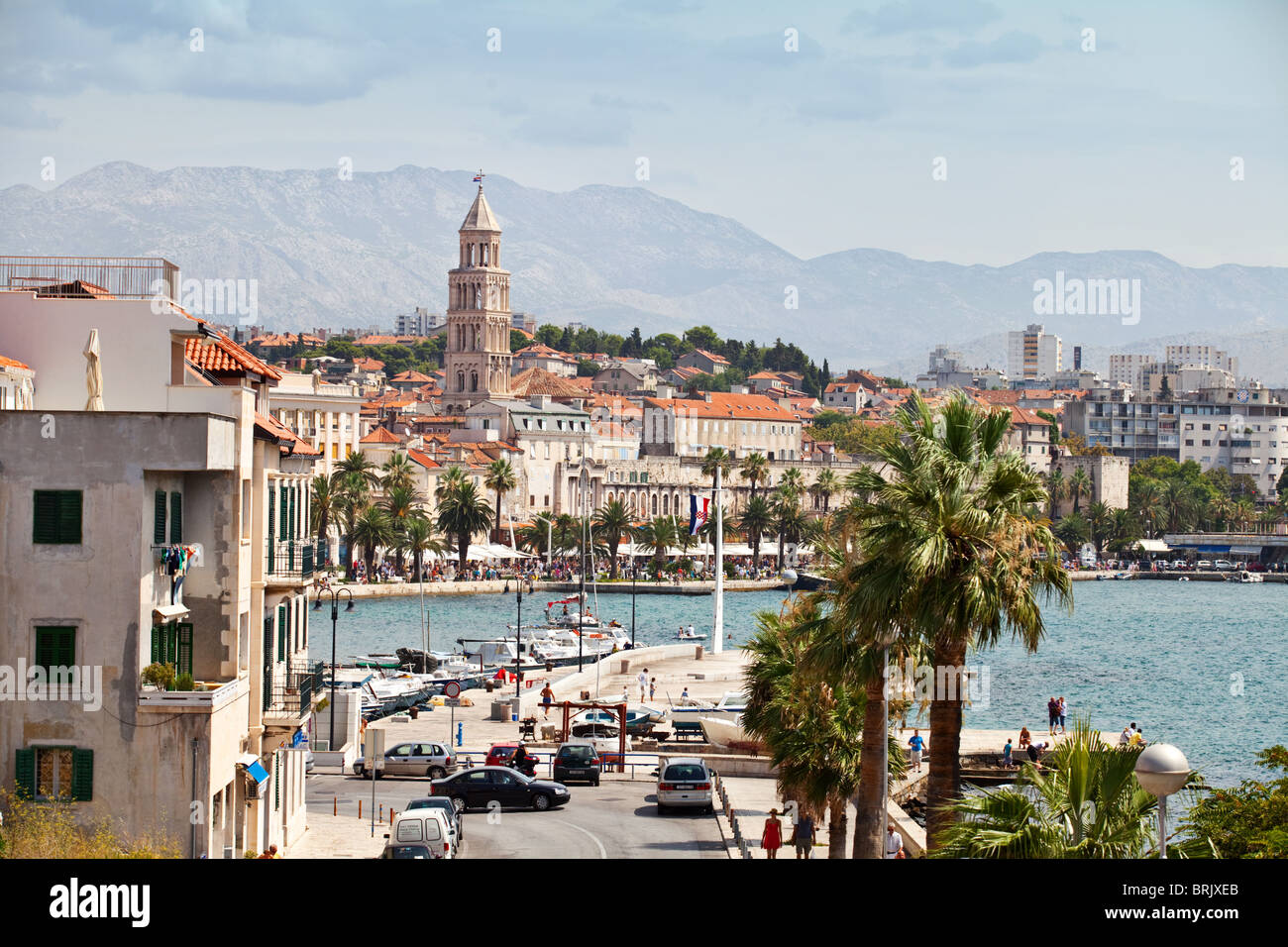 Split panorama, Croatia Stock Photo Alamy