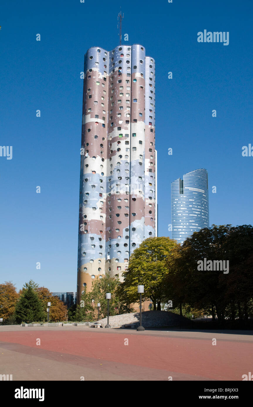 Aillaud's Towers in Nanterre La Défense, near Paris Seventies (70's