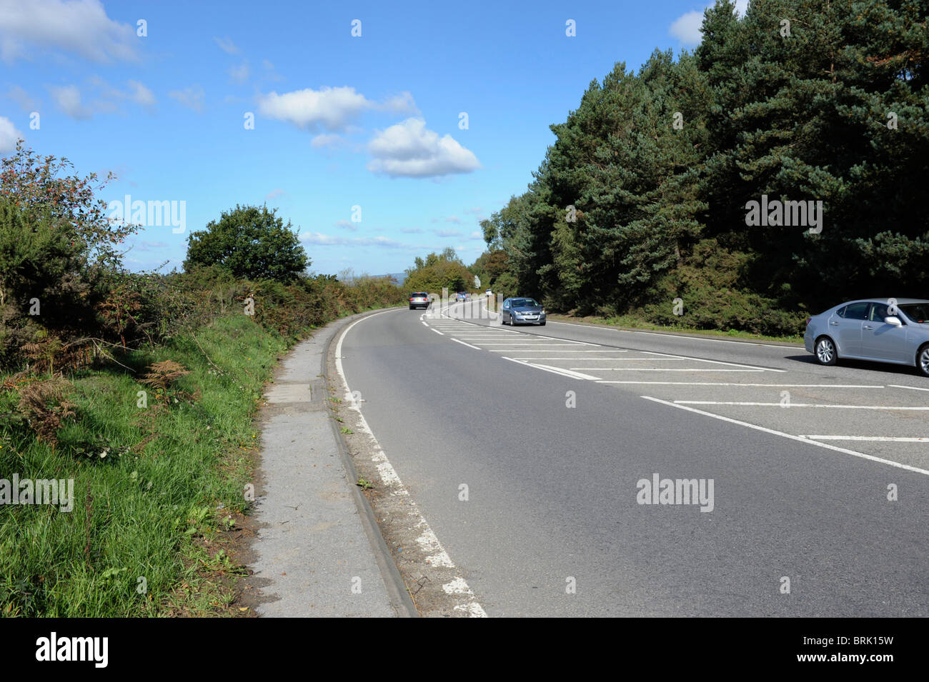 The A3 Trunk Road By The Devil s Punchbowl At Hindhead In Surrey the-a3-trunk-road-by-the-devil-s-punchbowl-at-hindhead-in-surrey
