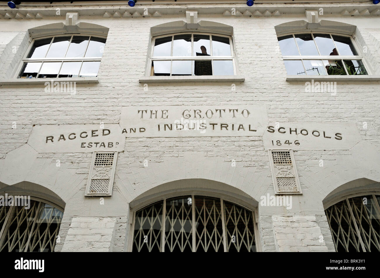 The Grotto Ragged and Industrial Schools Marylebone London England UK Stock Photo