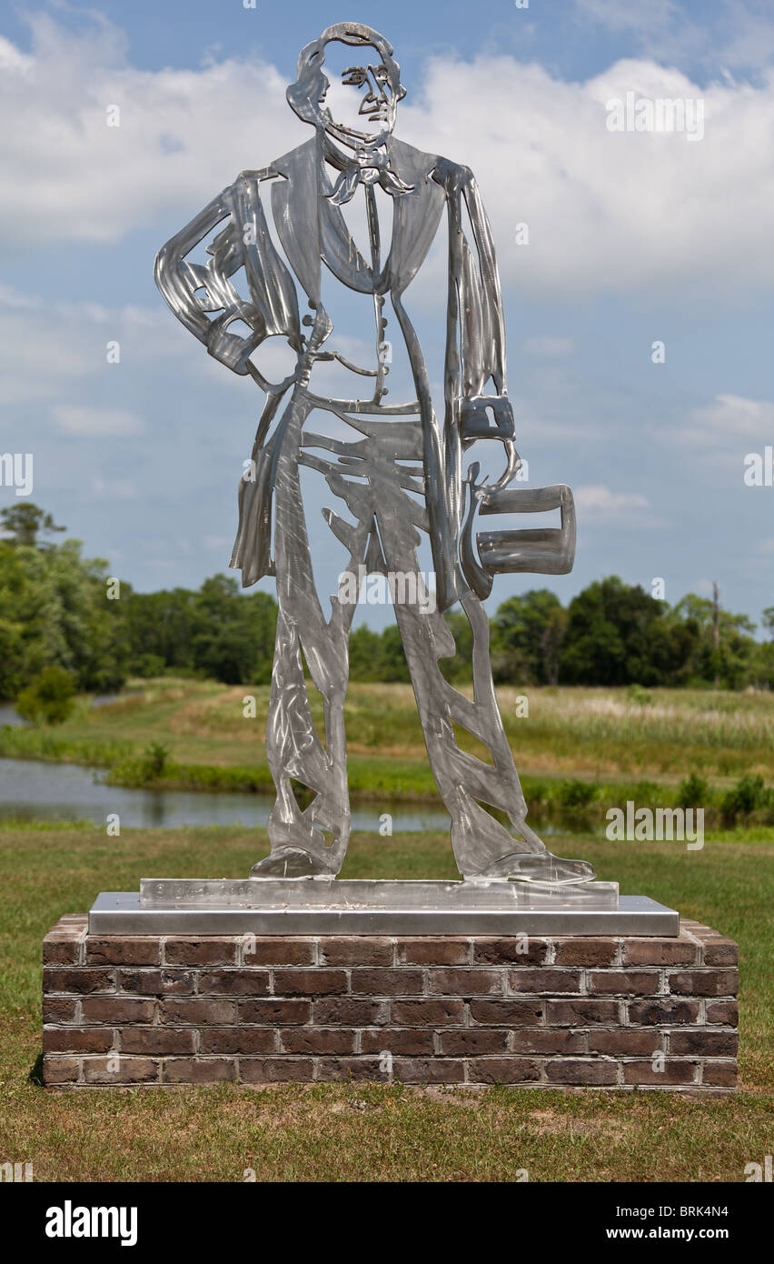 Plantation Owner by Babette Bloch in Brookgreen Gardens, South Carolina Stock Photo