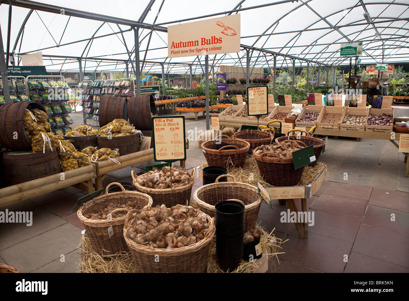 Garden center display hi-res stock photography and images - Alamy