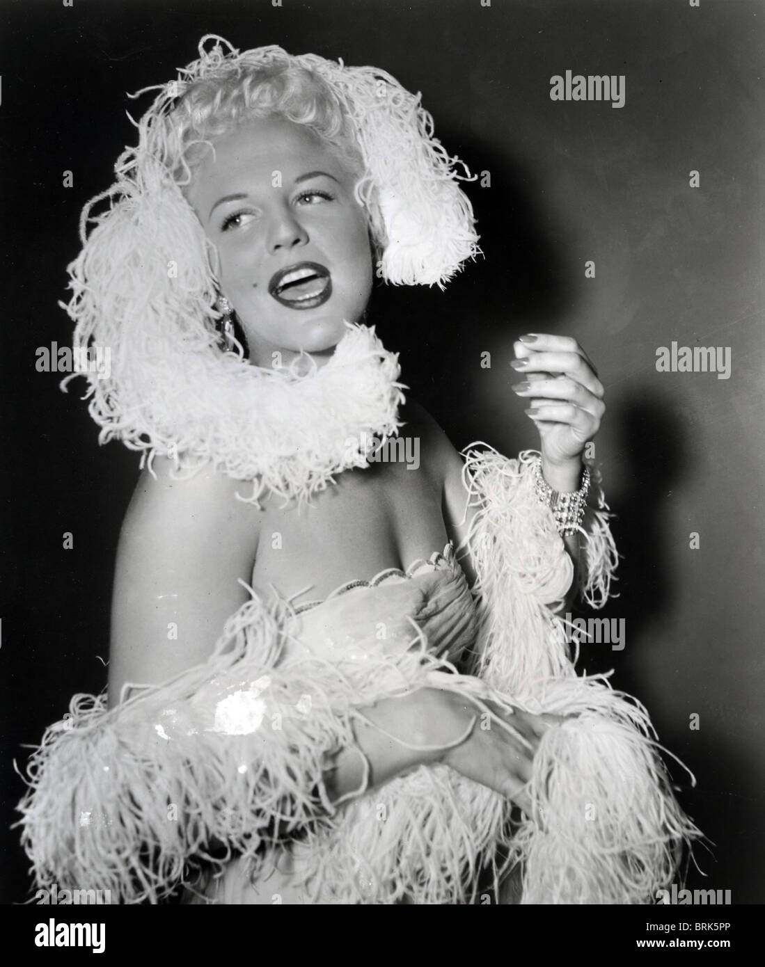 PEGGY LEE (1920-2002) US singer and film actress Stock Photo - Alamy