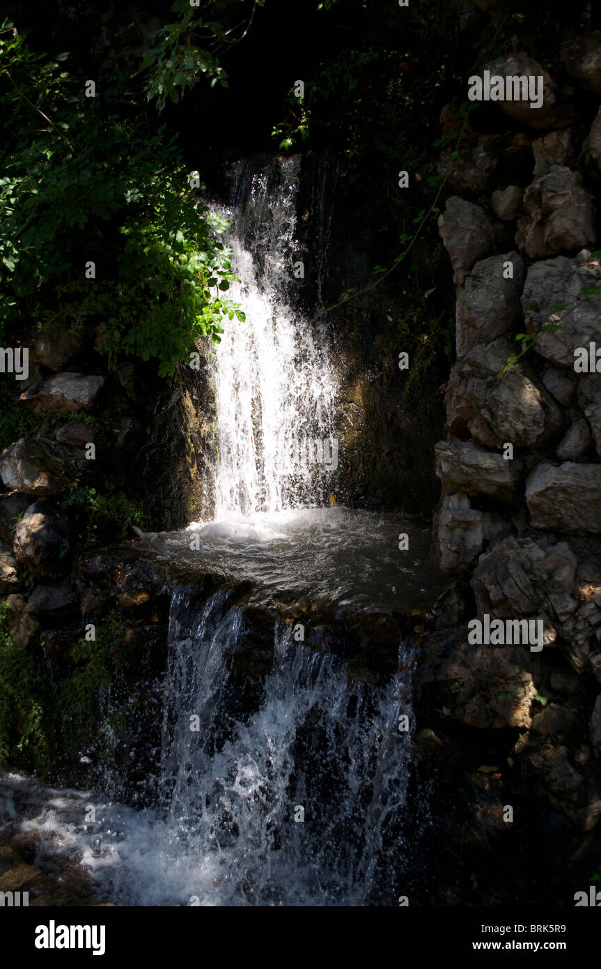 Waterfall French Riviera Nice Stock Photo - Alamy