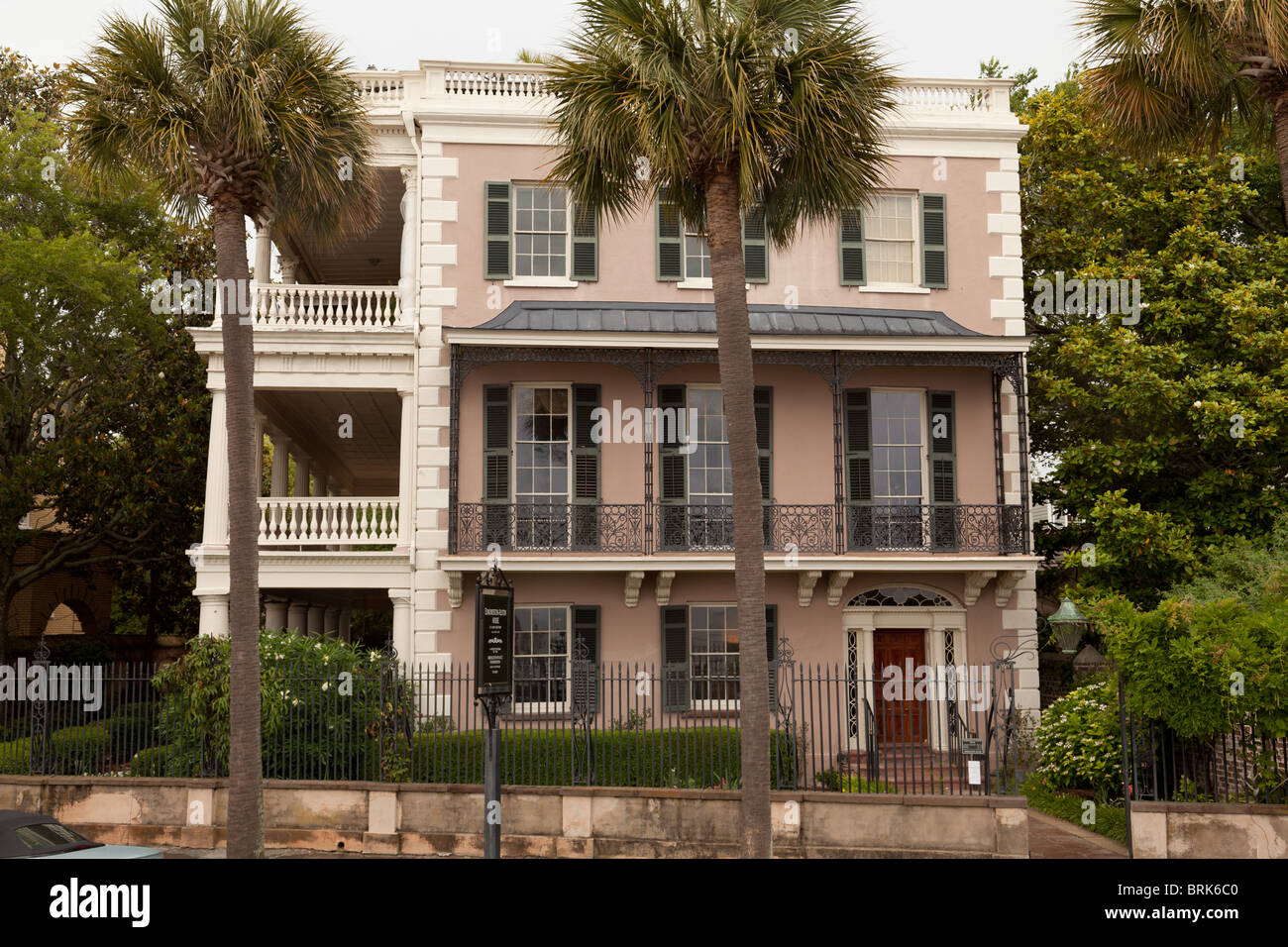 Edmonston Alston House museum in Charleston South Carolina USA Stock