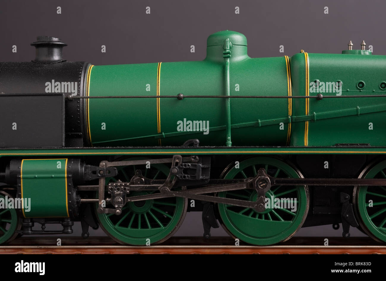 N Class, 2-6-0, Southern Malachite Green livery Stock Photo