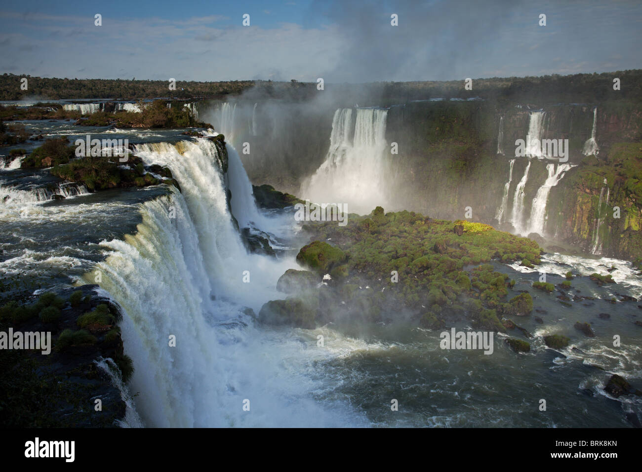 Brazil: Iguassu Falls Stock Photo