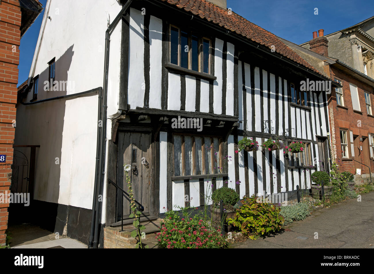 the village of Debenham, Suffolk Stock Photo Alamy