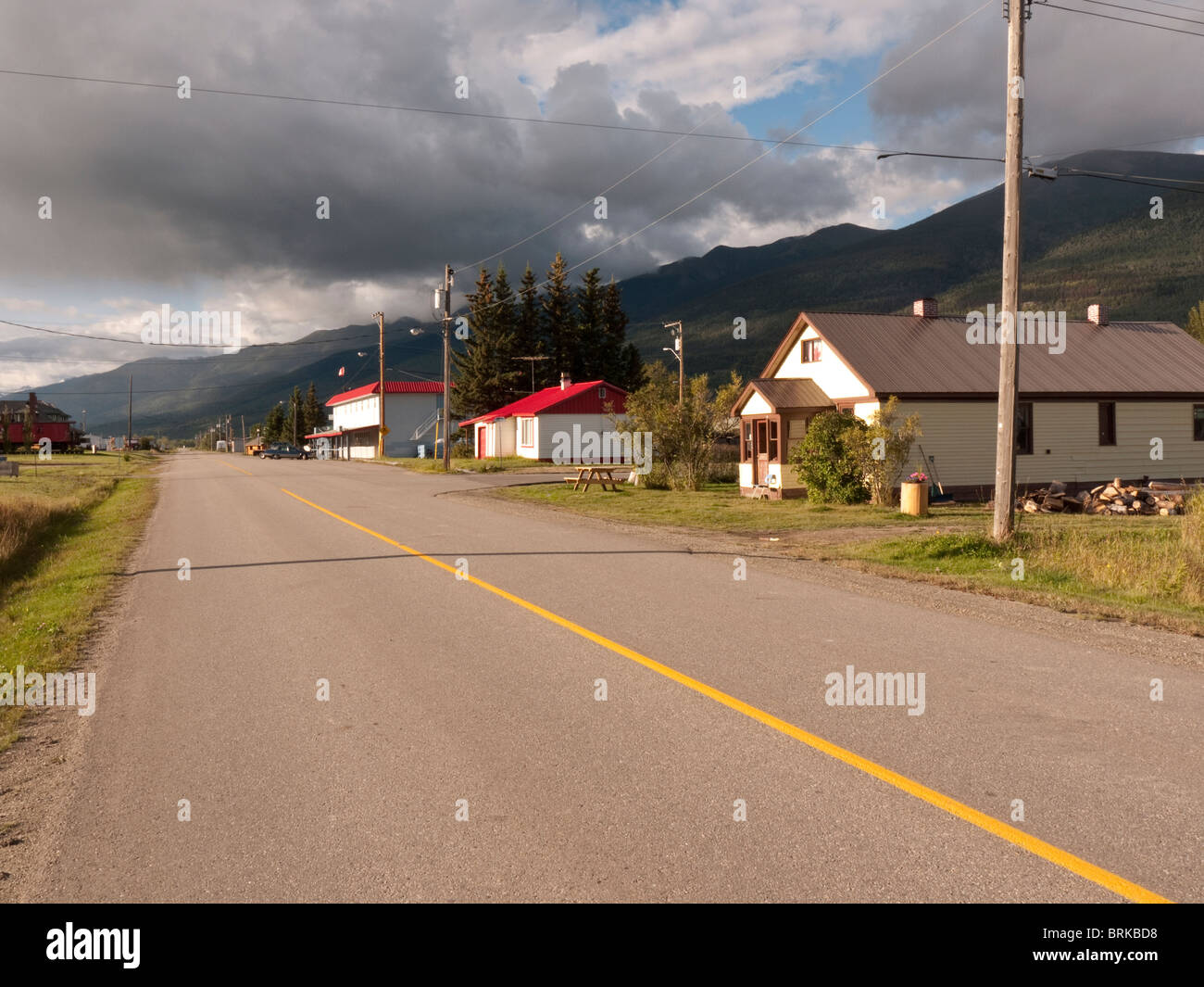 McBride, Yellowhead Highway, British Columbia, Canada September 2010