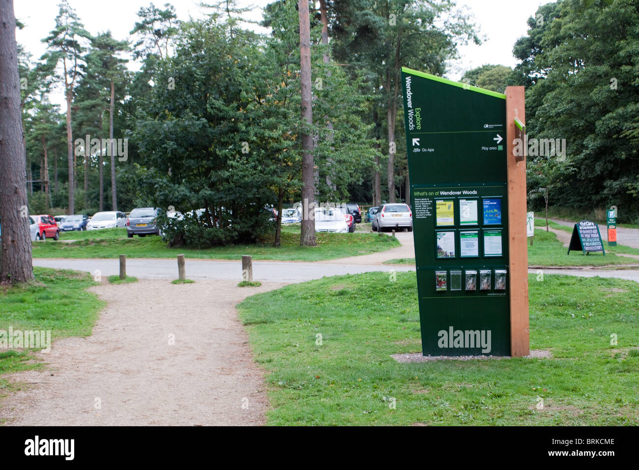 Forestry Commission Car Park Stock Photos & Forestry Commission Car