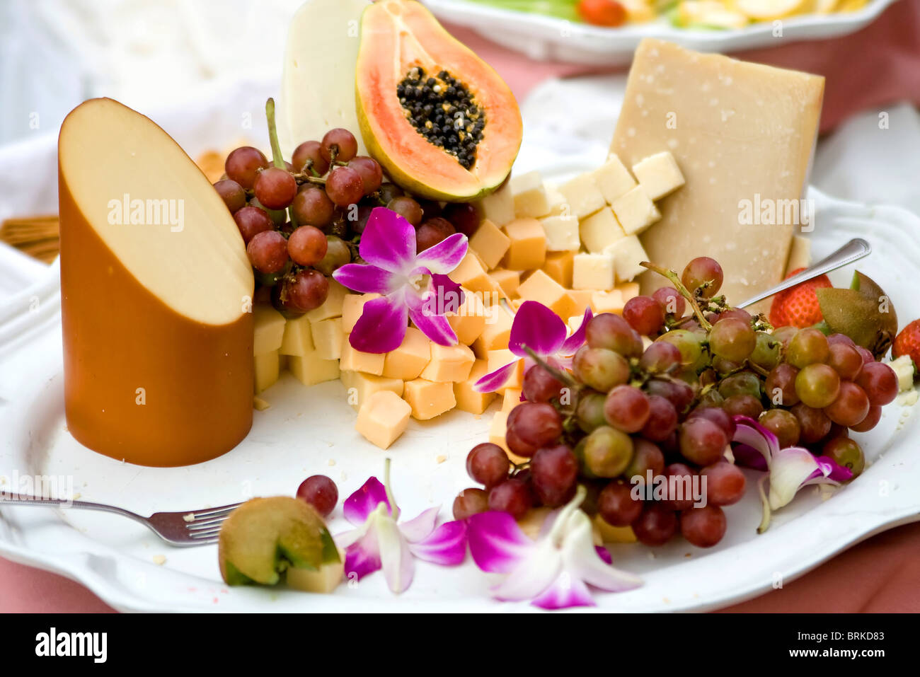 Fruit Plate Platter Wedding Reception Stock Photos Fruit Plate