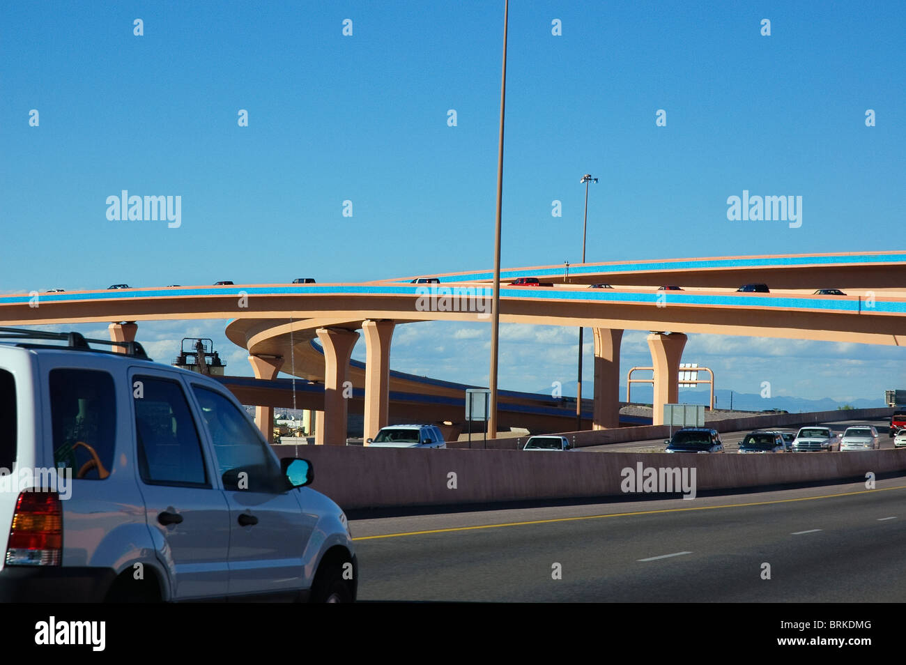 Traffic, downtown Albuquerque, New Mexico Stock Photo Alamy