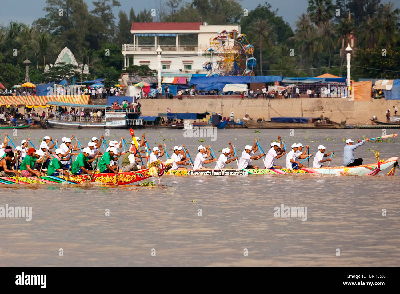 Water Festival, Cambodia Stock Photo