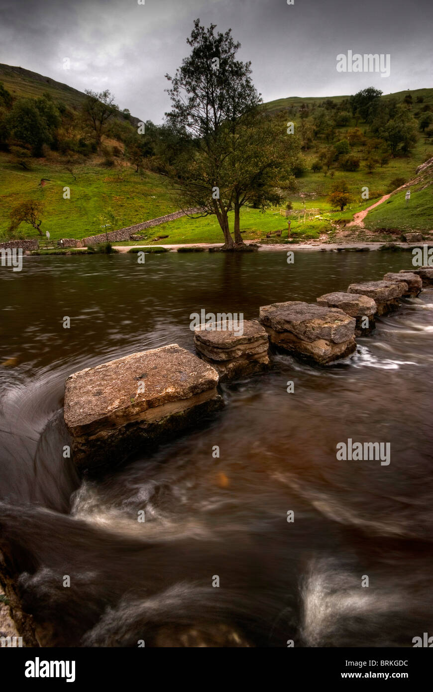 Steppingstones Stock Photo